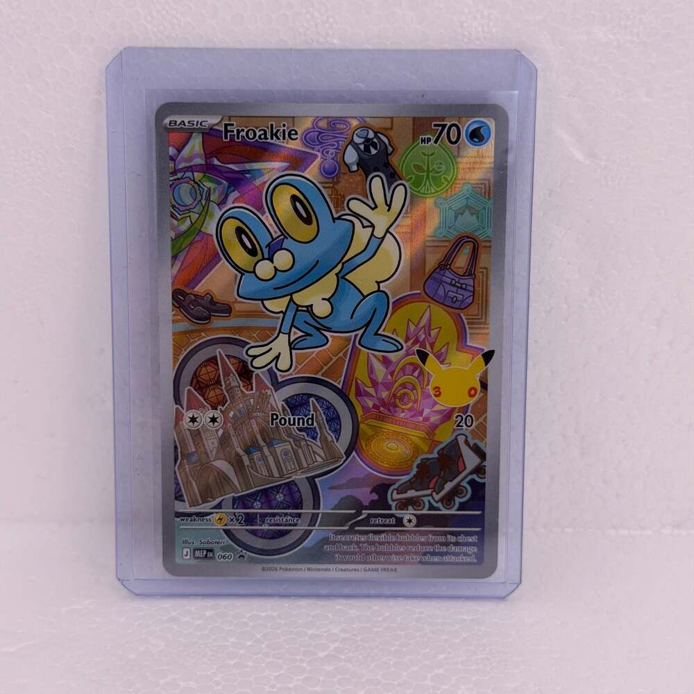 Pokemon - Froakie 060/MEP EN - Black Star Promo First Partner Collection 3